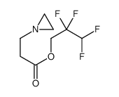 2,2,3,3-tetrafluoropropyl 3-(aziridin-1-yl)propanoate结构式