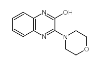 3-吗啉-4-喹噁啉-2-醇结构式