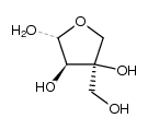 D-Apio-α-D-furanose structure