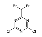 2,4-dichloro-6-(dibromomethyl)-1,3,5-triazine Structure