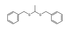 1,1-bis(thiobenzyl)ethane Structure