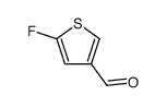 5-Fluoro-3-thiophenecarbaldehyde structure