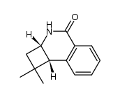 1,1-dimethyl-1,2,2a,8b-tetrahydrocyclobuta[c]isoquinolin-4(3H)-one Structure