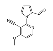 3-腈基-2-(2-甲酸基-1H-吡咯-1-基)-4-甲氧基吡啶图片