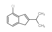 4-CHLORO-2-ISOPROPYL-1H-INDENE Structure