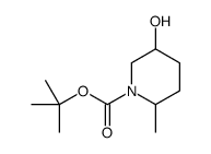 tert-butyl 5-hydroxy-2-methyl-piperidine-1-carboxylate picture