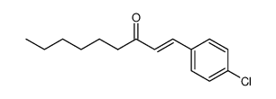 1-(4-Chlorophenyl)-1-nonen-3-one Structure