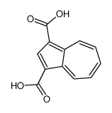 azulene-1,3-dicarboxylic acid结构式