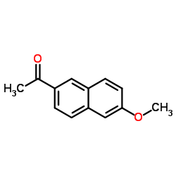 2-Acetyl-6-methoxynaphthalene Structure