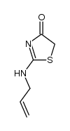 2-allylamino-Δ2-thiazolin-4-one Structure