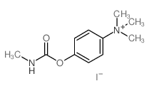 (p-HYDROXYPHENYL)TRIMETHYLAMMONIUM IODIDE, METHYLCARBAMATE结构式