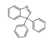 3,3-diphenyl-3H-indole结构式