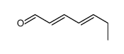 (2E,4Z)-hepta-2,4-dienal结构式