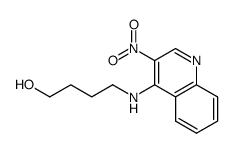 4-[(3-nitroquinolin-4-yl)amino]butan-1-ol Structure