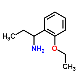 1-(2-Ethoxyphenyl)-1-propanamine Structure