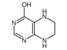 5,6,7,8-tetrahydro-1H-pteridin-4-one Structure