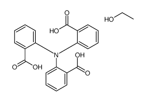 2-(2-carboxy-N-(2-carboxyphenyl)anilino)benzoic acid,ethanol结构式