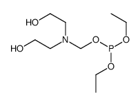 [bis(2-hydroxyethyl)amino]methyl diethyl phosphite Structure