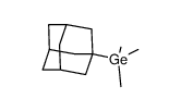 ((1s,3R,5r,7S)-adamantan-1-yl)trimethylgermane结构式