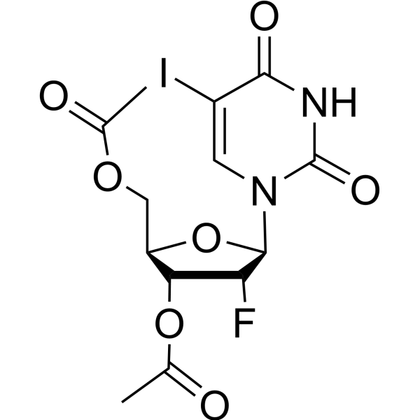 3',5'-Di-O-acetyl-2'-deoxy-2'-fluoro-5-iodouridine picture