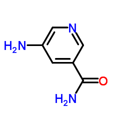 5-氨基烟酰胺;5-氨基-3-吡啶甲酰胺结构式