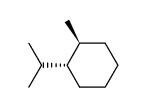 trans-o-menthane结构式