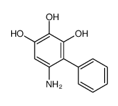 [1,1-Biphenyl]-2,3,4-triol, 6-amino- (9CI) Structure