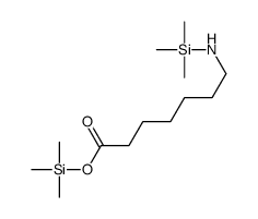 trimethylsilyl 7-(trimethylsilylamino)heptanoate结构式