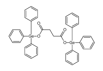 bis(triphenylgermyl) butanedioate Structure