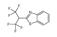 2-(1,1,1,3,3,3-hexafluoropropan-2-yl)-1,3-benzothiazole Structure