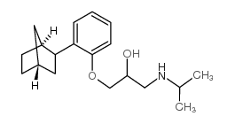 Bornaprolol structure