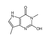 1H-Pyrrolo[3,2-d]pyrimidine-2,4(3H,5H)-dione,3,7-dimethyl-(9CI) Structure