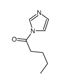 1-(1-Oxopentyl)-1H-imidazole Structure