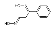 3-hydroxyimino-3-phenyl-propionaldehyde oxime Structure