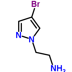 2-(4-BROMO-PYRAZOL-1-YL)-ETHYLAMINE结构式