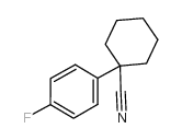 1-(4-氟苯基)环己烷甲星空app结构式