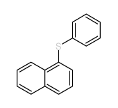 Sulfide, 1-naphthyl phenyl Structure