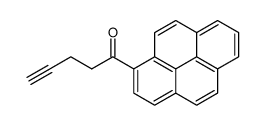 1-(pyren-1-yl)pent-4-yn-1-one Structure