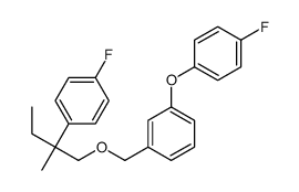 1-(4-Fluorophenoxy)-3-((2-(4-fluorophenyl)-2-methylbutoxy)methyl)benze ne picture