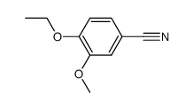 4-ethoxy-3-methoxybenzonitrile结构式