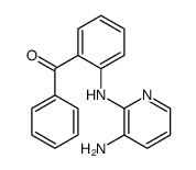 [2-[(3-aminopyridin-2-yl)amino]phenyl]-phenylmethanone Structure