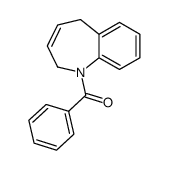 1-benzoyl-2,5-dihydro-1H-1-benzazepine Structure