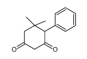 5,5-dimethyl-4-phenylcyclohexane-1,3-dione Structure