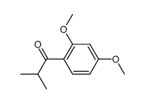 2,4-dimethoxyphenyl isopropyl ketone structure