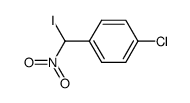 1-chloro-4-(iodo-nitro-methyl)-benzene Structure