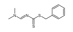 benzyl N-(dimethylaminomethylidene)carbamodithioate结构式