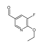 6-Ethoxy-5-fluoronicotinaldehyde Structure