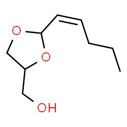 (Z)-2-hexen-1-al glyceryl acetal structure