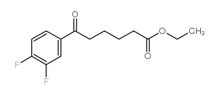 ethyl 6-(3,4-difluorophenyl)-6-oxohexanoate图片