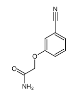 2-(3-cyanophenoxy)acetamide structure